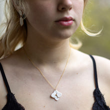 hydrangea necklace