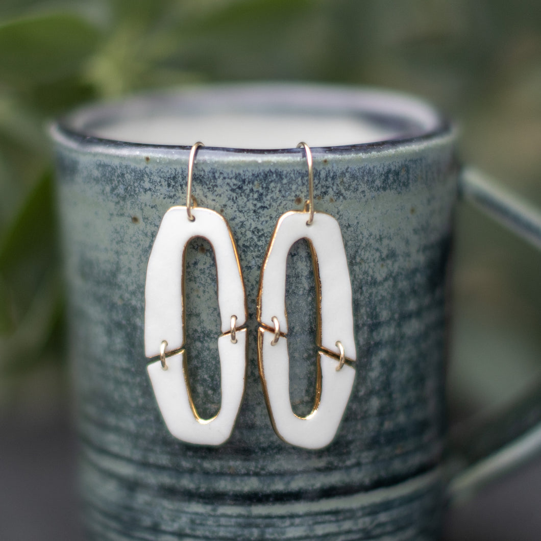 reflection earrings