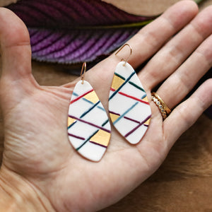 baja mosaic earrings