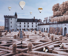 balloon festival over Villandry