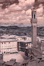 Il Campo in Siena aerial photo, infrared photography, drone photography, Austin photographer