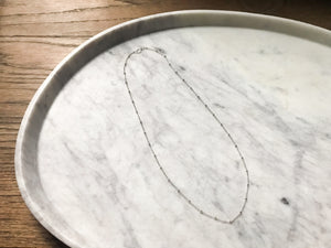 beaded silver necklace, Austin jewelry, social impact jewelry, ethical accessory, everyday silver