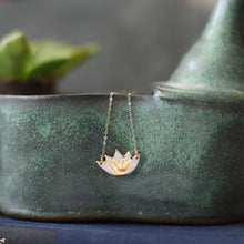 lotus necklace