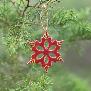 snowflake ornaments