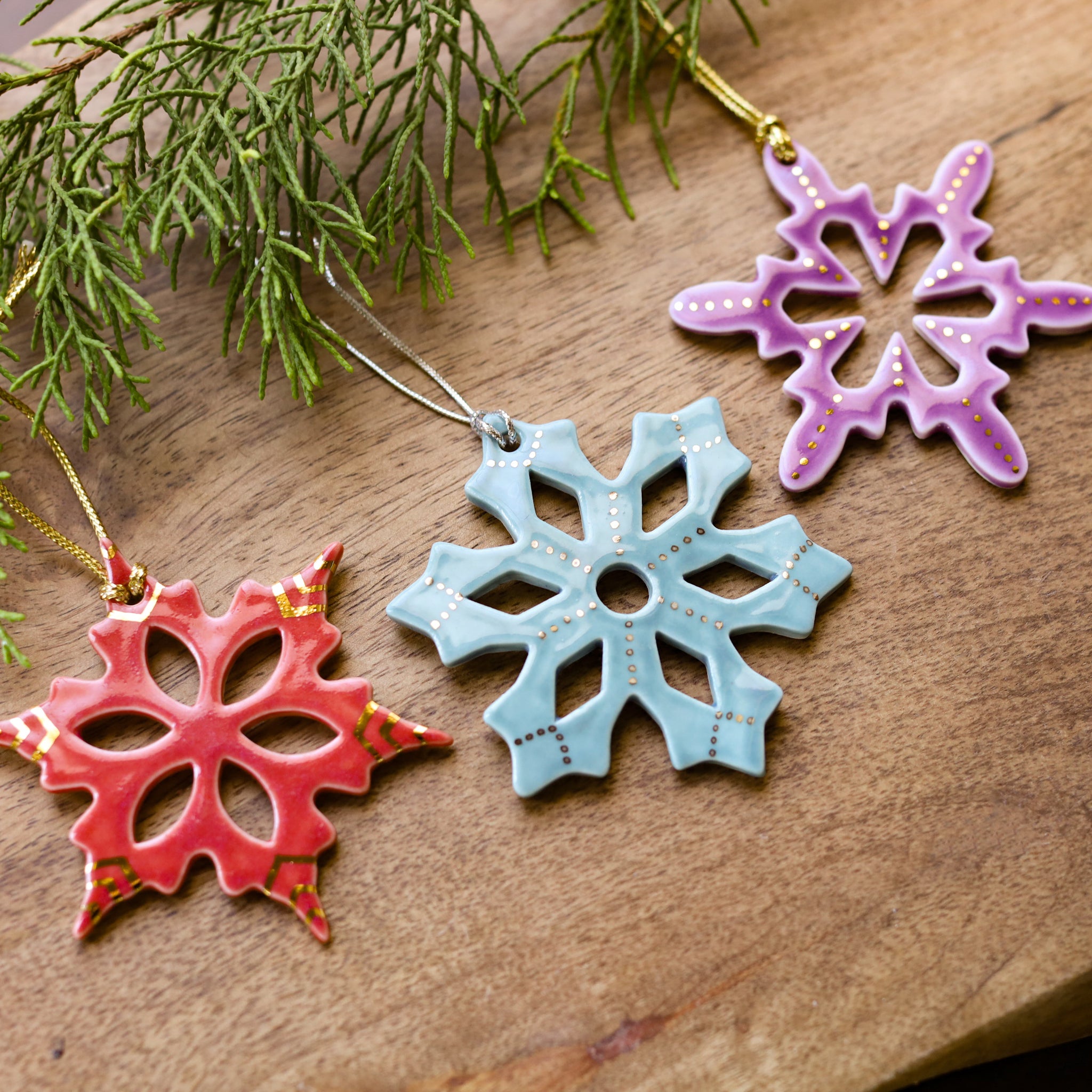 snowflake ornaments – Remnant Studios